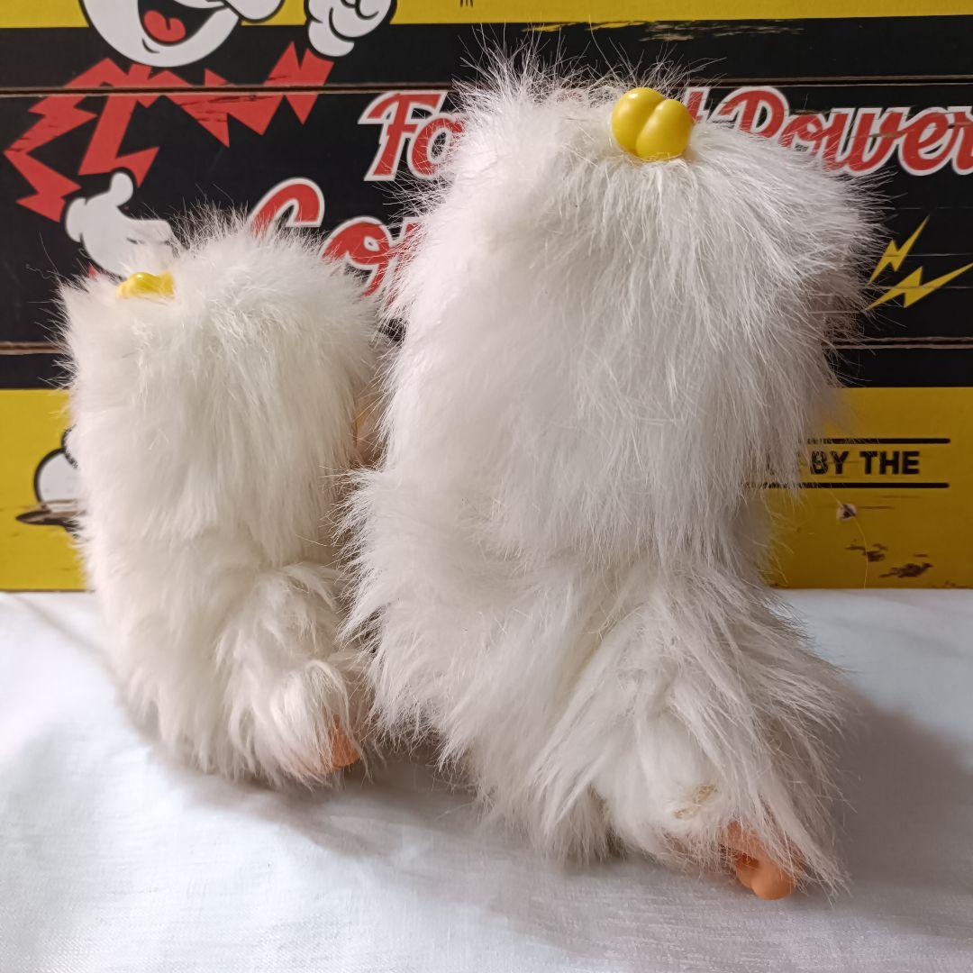 昭和レトロ　80s ベムベム　セキグチ　ソフビぬいぐるみ 雪男