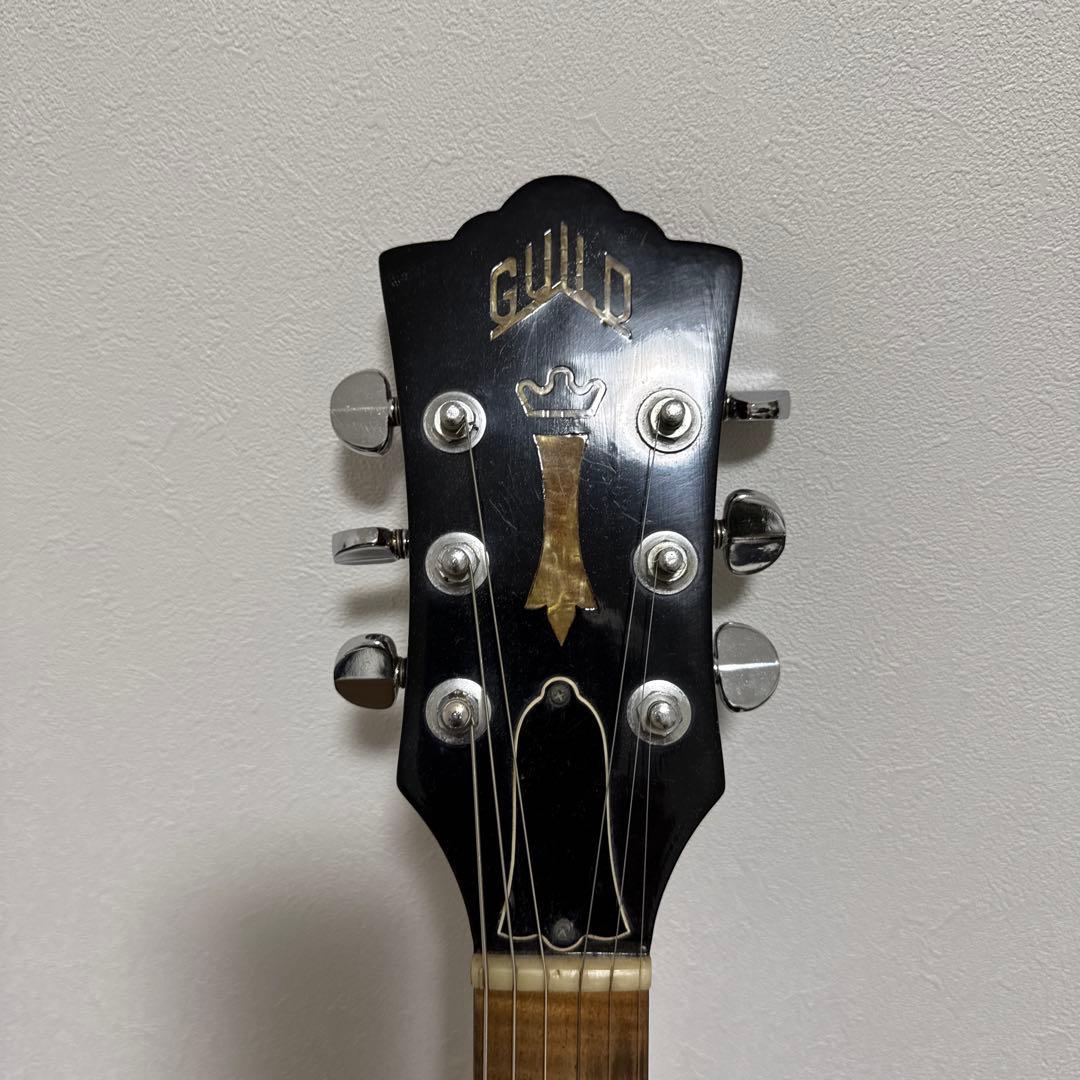 GUILD エレキギター ヴィンテージチェリーレッドSGスタイルハードケース付き