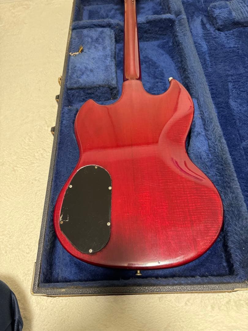 GUILD エレキギター ヴィンテージチェリーレッドSGスタイルハードケース付き