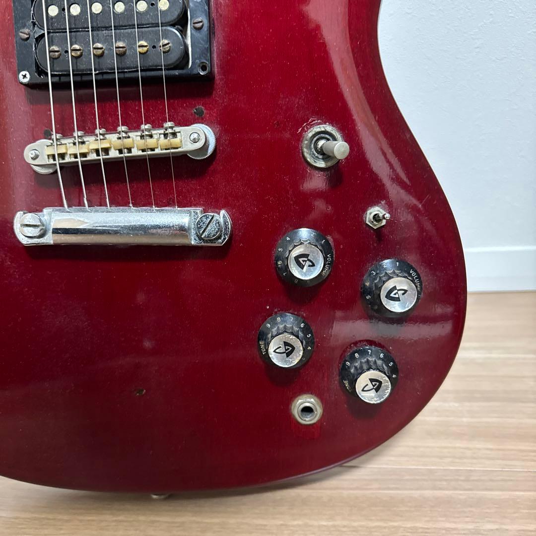 GUILD エレキギター ヴィンテージチェリーレッドSGスタイルハードケース付き