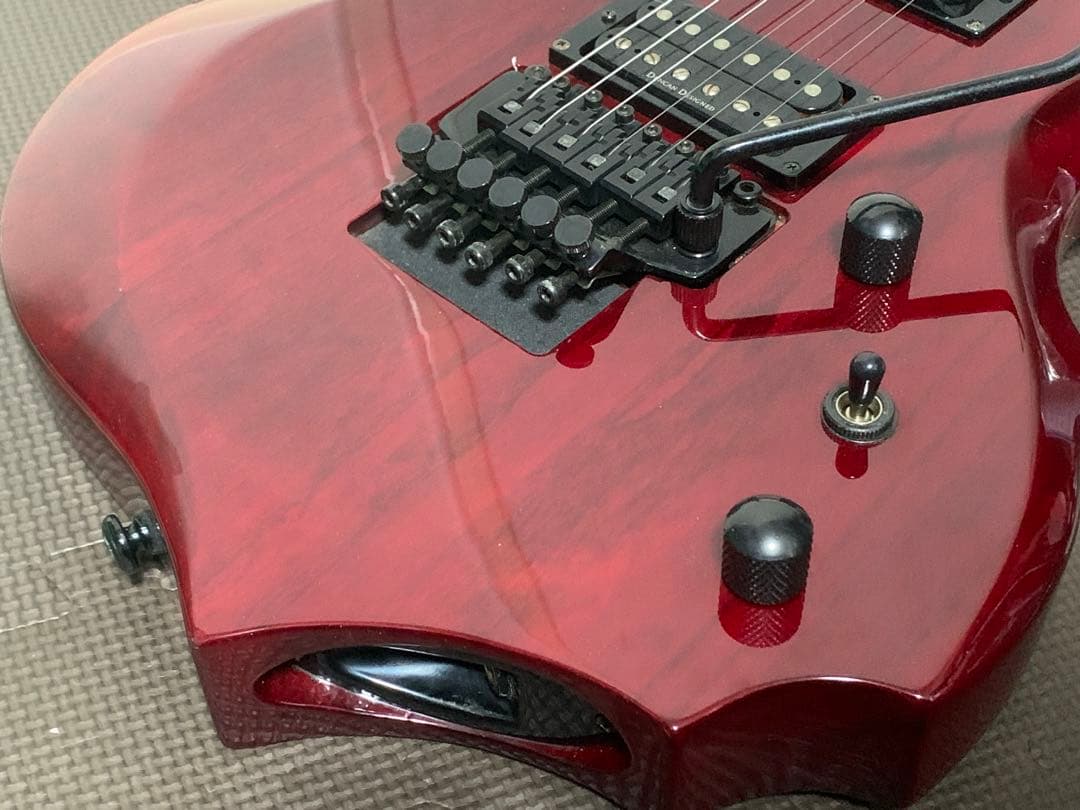 グラスルーツ glassroots フォレスト Forest G-FR 美品 赤