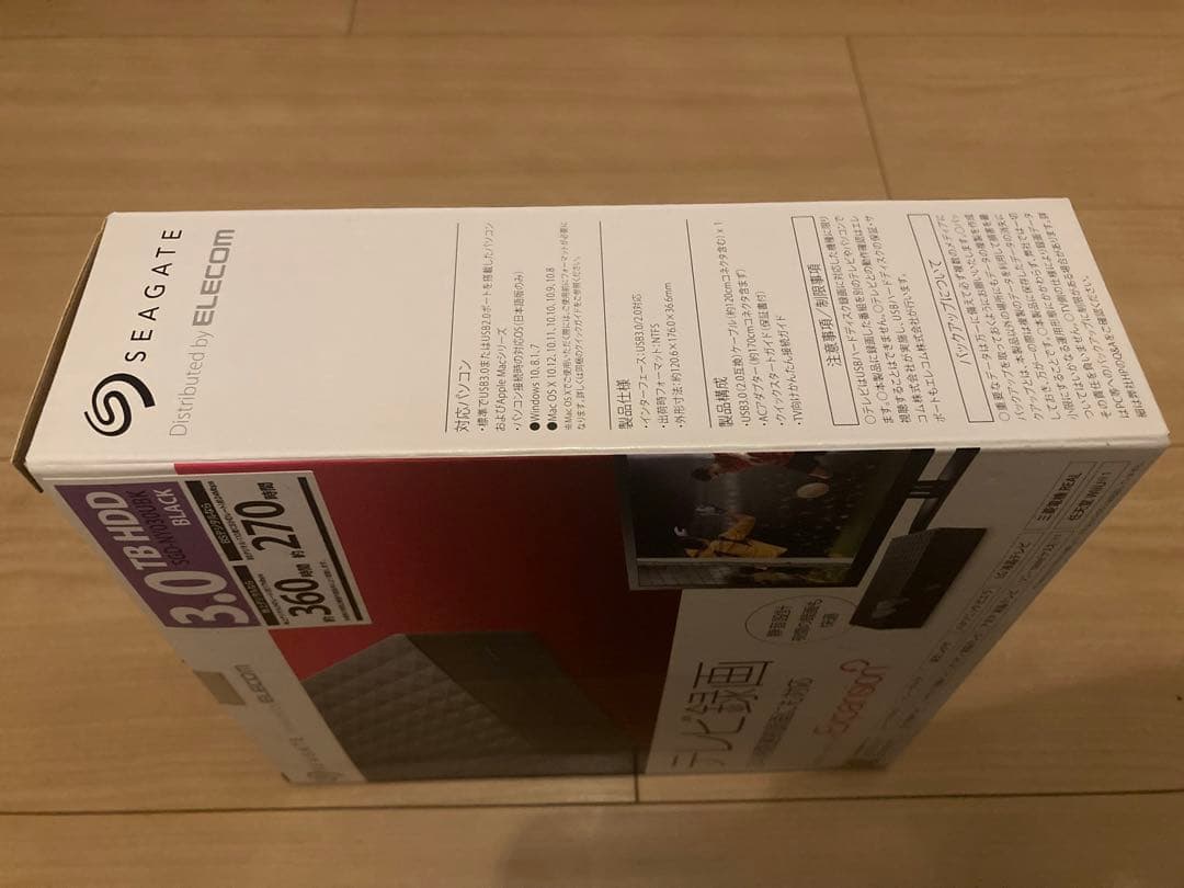 年内限定価格です‼︎SEAGATE エレコム Expansion 3TB HDD