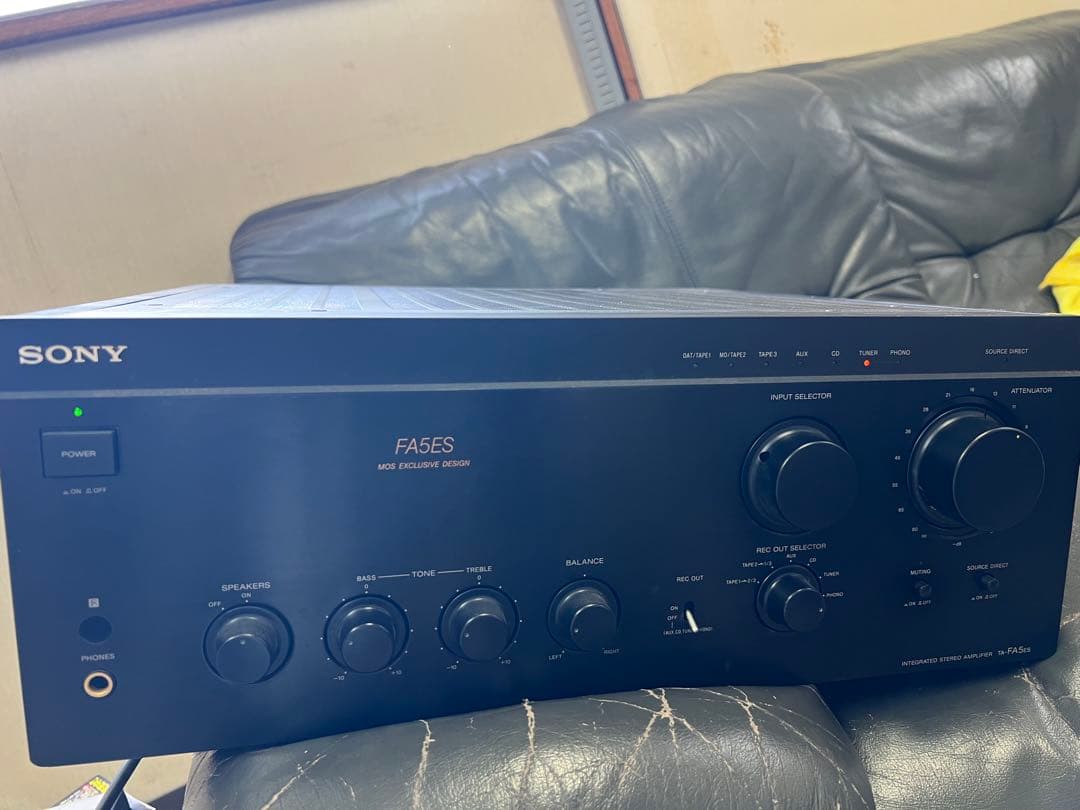 SONY プリメインアンプ TA-FA5ES 1994年製 ジャンク