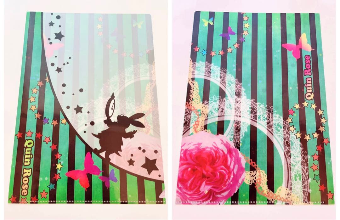 クインロゼ 通販特典クリアファイル ハートの国のアリス クリムゾンエンパイア