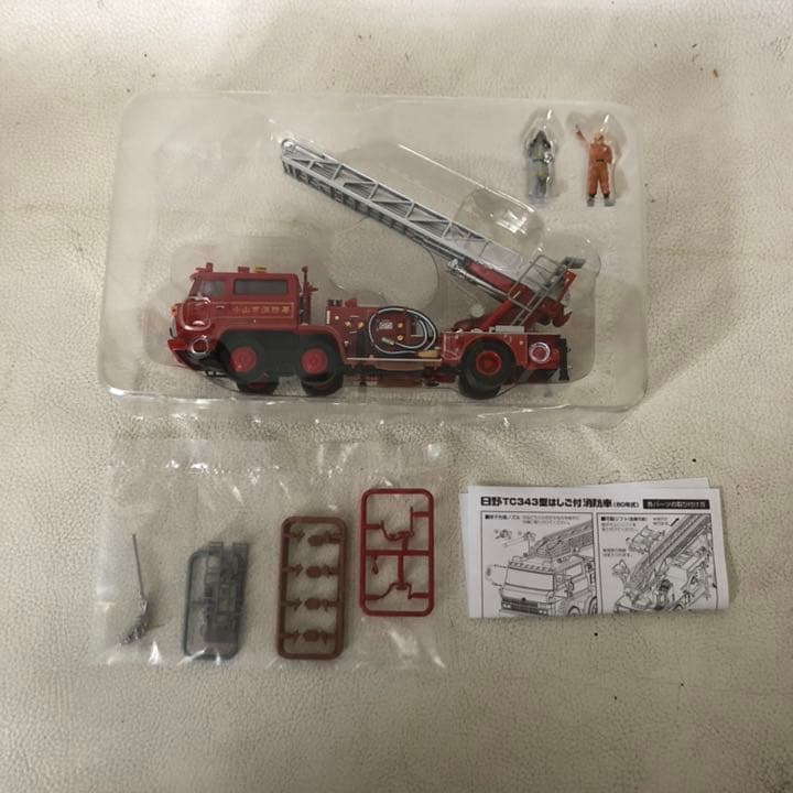 トミーテック 日野 TC343型 はしご付消防車 小山市消防署 LV-N24b