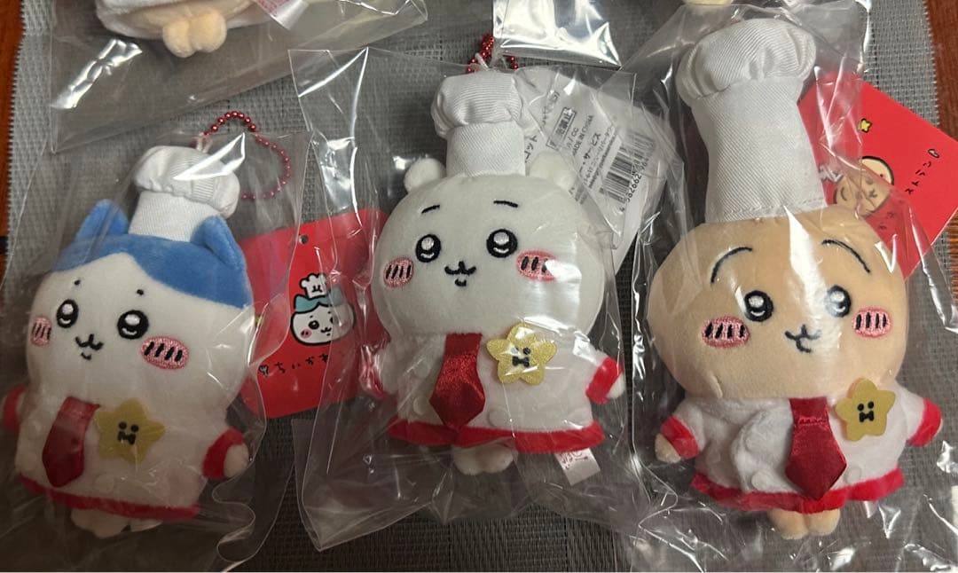 ちいかわレストラン キッチン コックさん マスコット くりまんじゅう シーサー