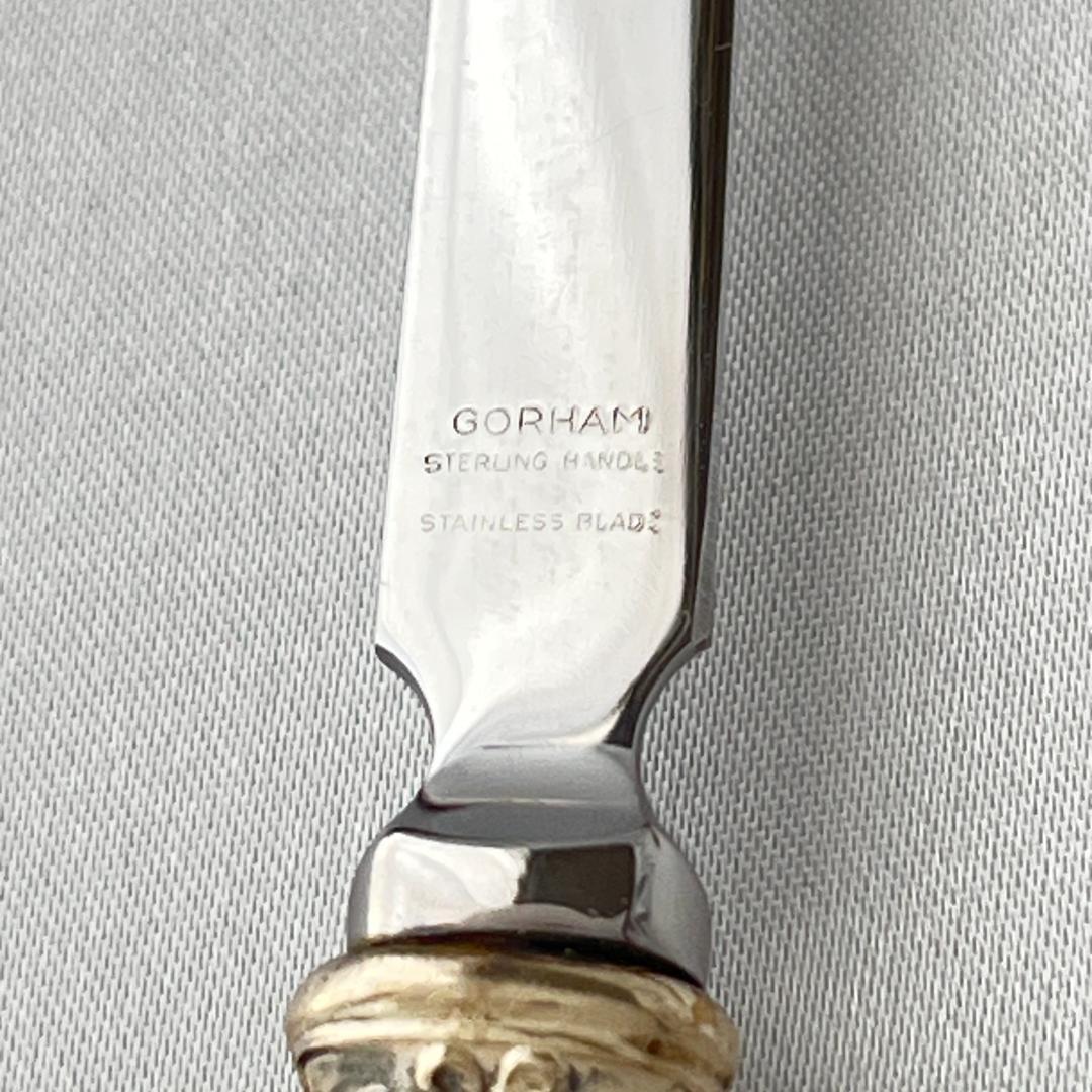 【Gorham】 アールヌーボー レターオープナー / レターナイフ【純銀】