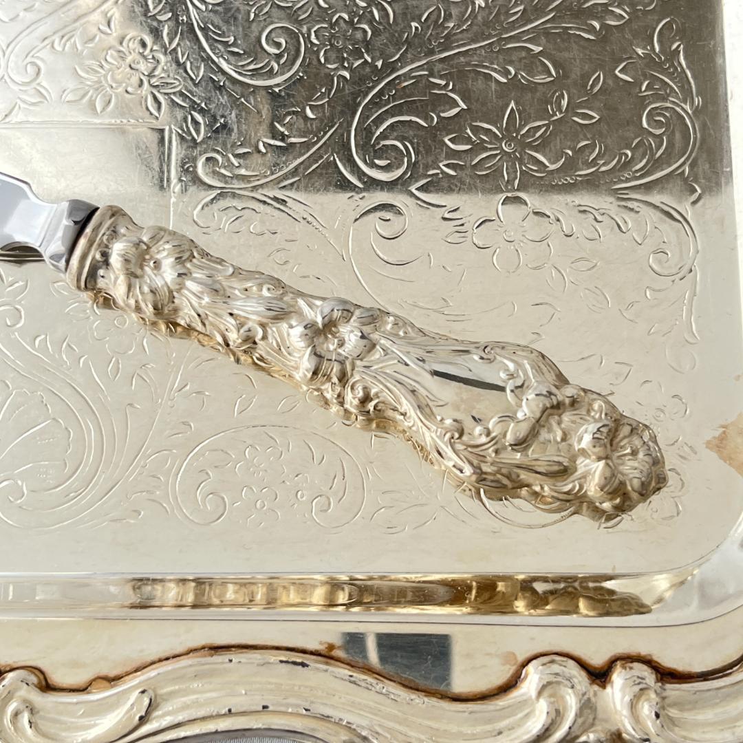 【Gorham】 アールヌーボー レターオープナー / レターナイフ【純銀】