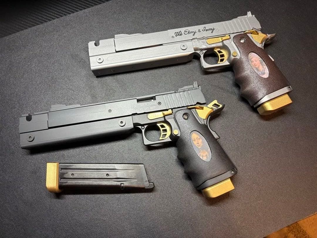 エボニー＆アイボリー風カスタムガン