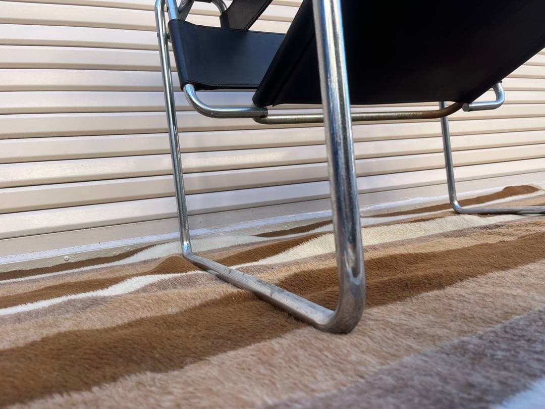 希少 イタリア Gavina ワシリーチェア マルセルブロイヤー 本革