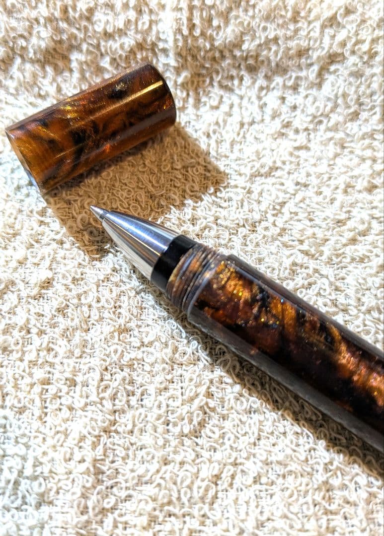 ウッドペンクラフト　彩　小夜（さよ）　レジンペン　ボールペン