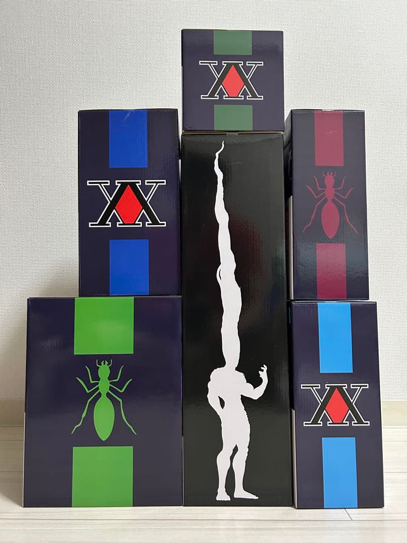 一番くじ HUNTER×HUNTER ラストワン、A、B、C、D、E賞 オマケ付