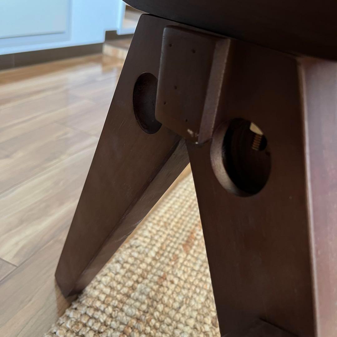 ピエールジャンヌレ スツール ベンチ リプロダクト ブラウン