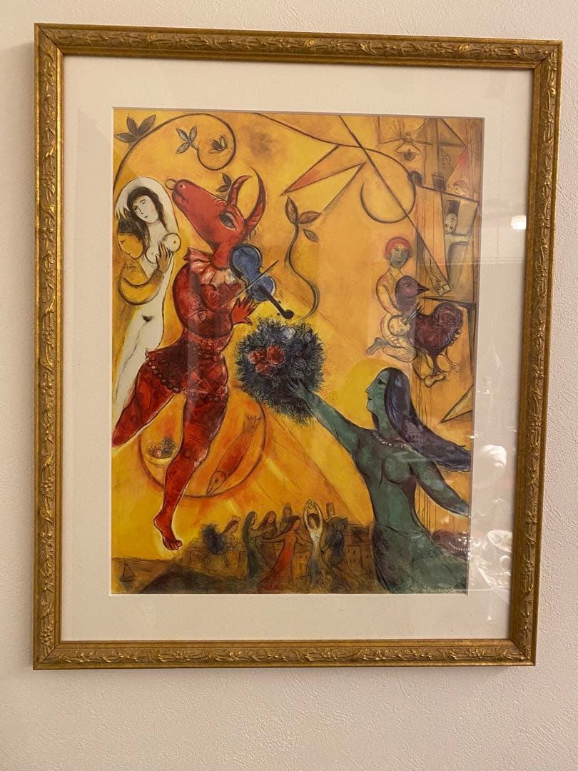 Marc Chagall ダンス　マルクシャガール　絵画