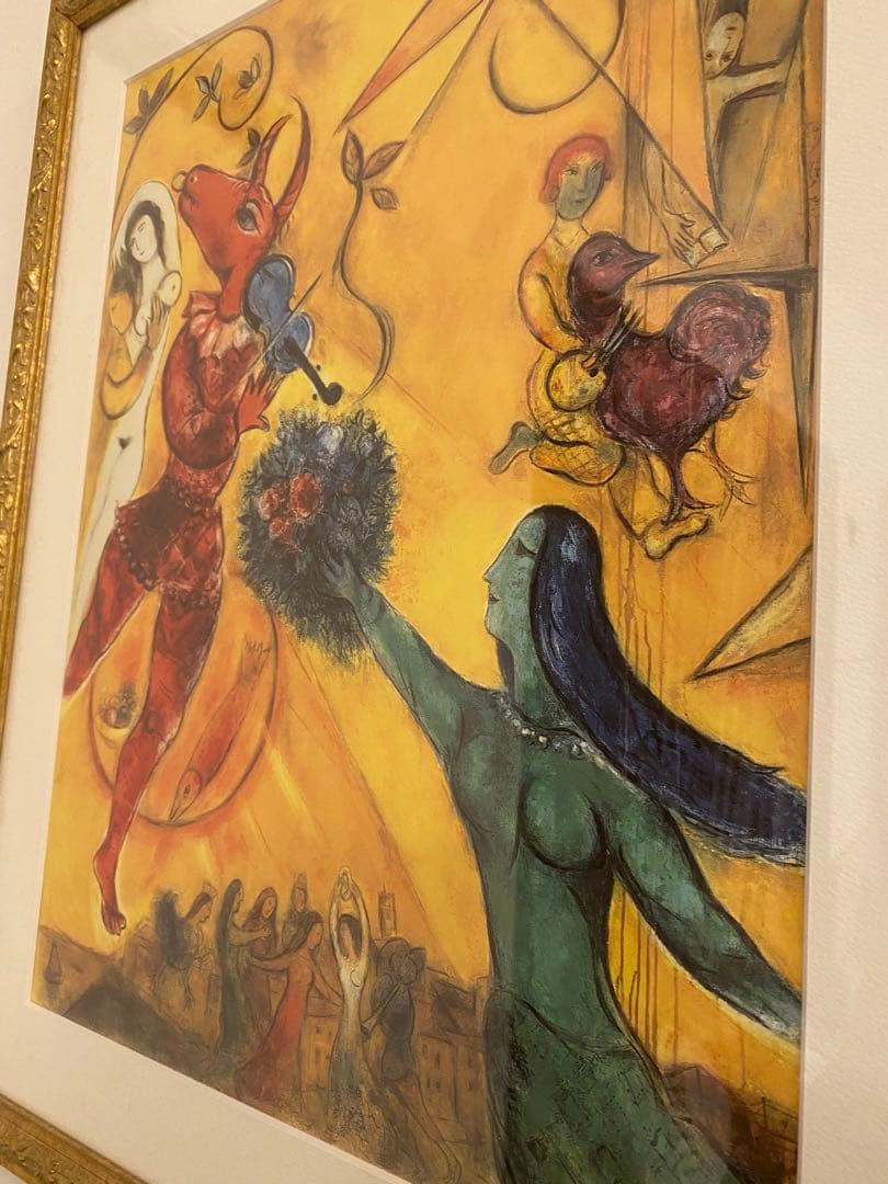 Marc Chagall ダンス　マルクシャガール　絵画
