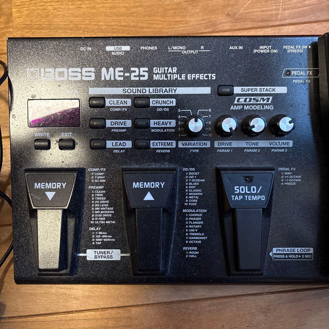 BOSS ME25 マルチエフェクター