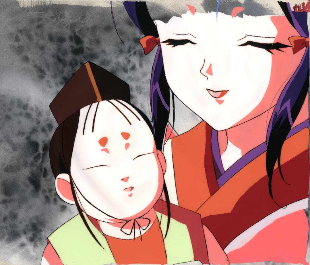 吸血姫美夕TVOP 冷羽 松風 セル画