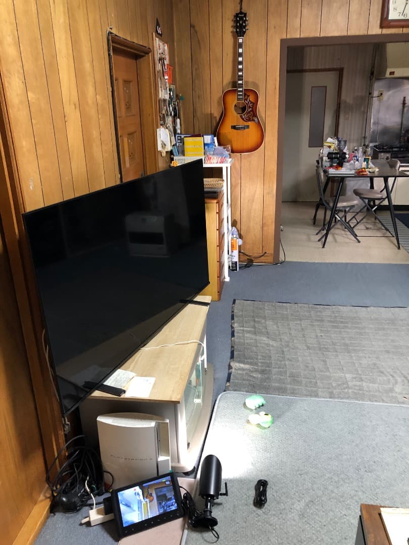 NSK NS-101W モニター&センサーライト機能付カメラセット