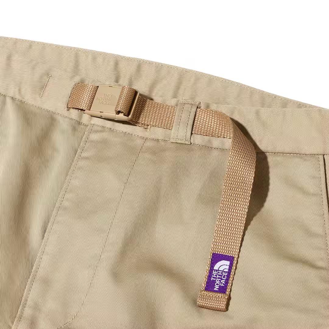 パープルレーベルStretch Twill Wide Tapered Pants