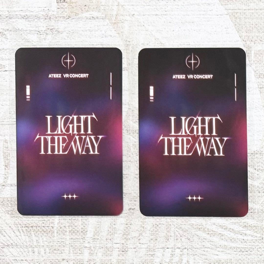 ATEEZ ソンファ トレカ VR 映画 特典 トレカ チケット カードホルダー