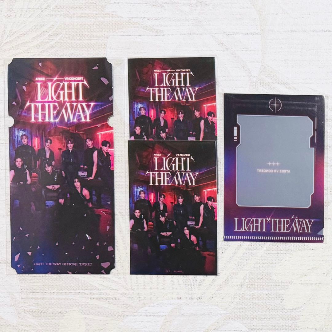 ATEEZ ソンファ トレカ VR 映画 特典 トレカ チケット カードホルダー