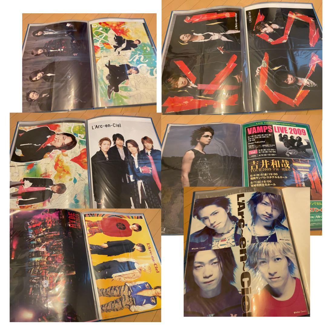 ラルク HYDE VAMPSポスター　まとめ売り① レア　非売品　ファイル