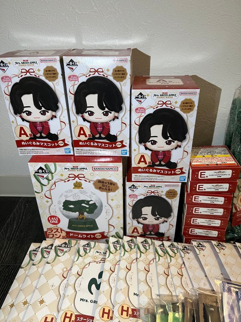 【最安値】Mrs. GREEN APPLE 一番くじ まとめ売り　53点セット‼️