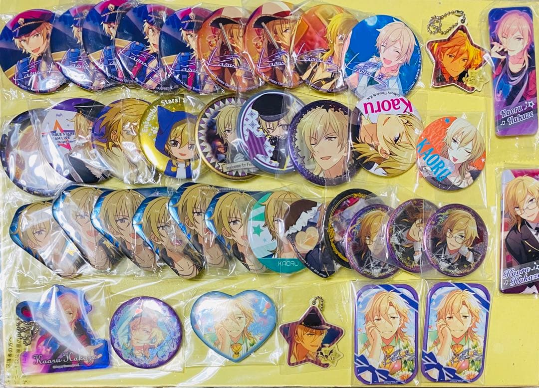 あんスタ　羽風薫　とるパカ　キャラバッジ　バラエティ缶バッジ　カプセル缶バッジ