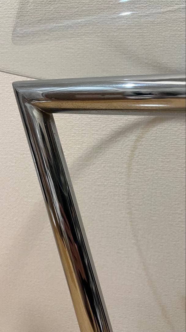 【最終値下げ】Ronald Schmitt　ガラスサイドテーブル