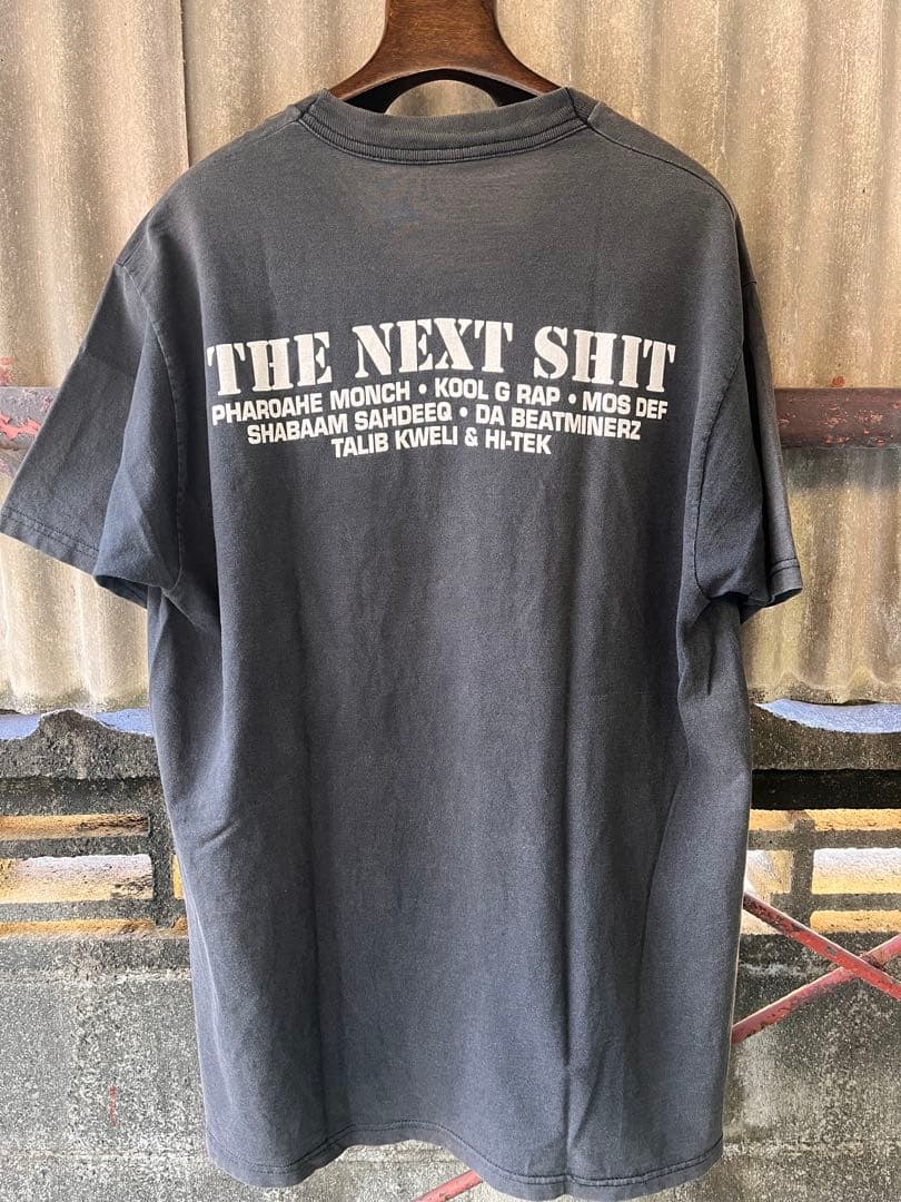 セール激レアRAWKUS RECORD Tシャツ ヒップホップアーティストXL黒