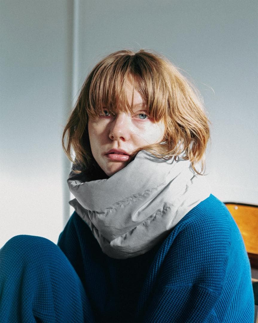 新品5.5割引 INNAT ダウンマフラー インアット スヌード