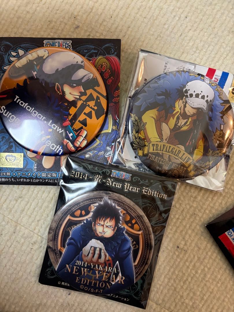 トラファルガー・ロー ワンピース ONEPIECE 缶バッジ