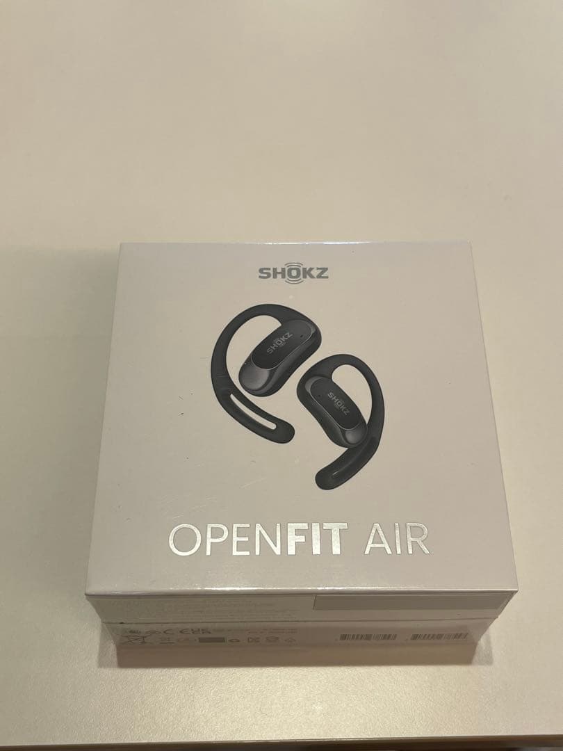 SHOKZ OPENFIT AIR ブラック ワイヤレスイヤホン