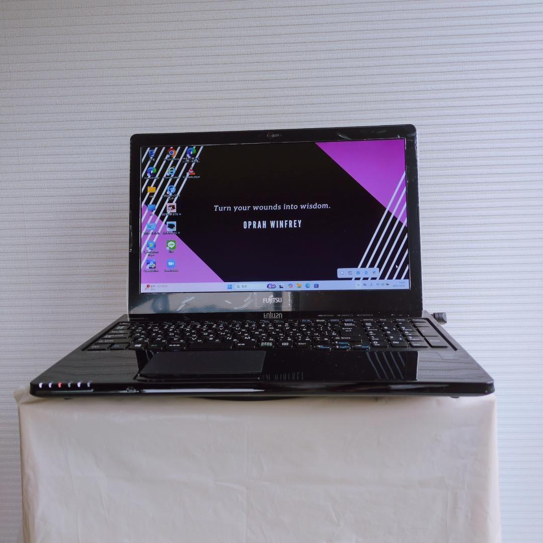 高性能i7 富士通 ノートパソコン windows11 オフィス付き カメラ