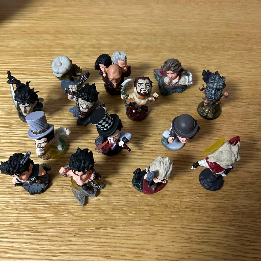 ジャンク品　ジョジョの奇妙な冒険　キャラヒーローズ　1部〜4部　全106体セット