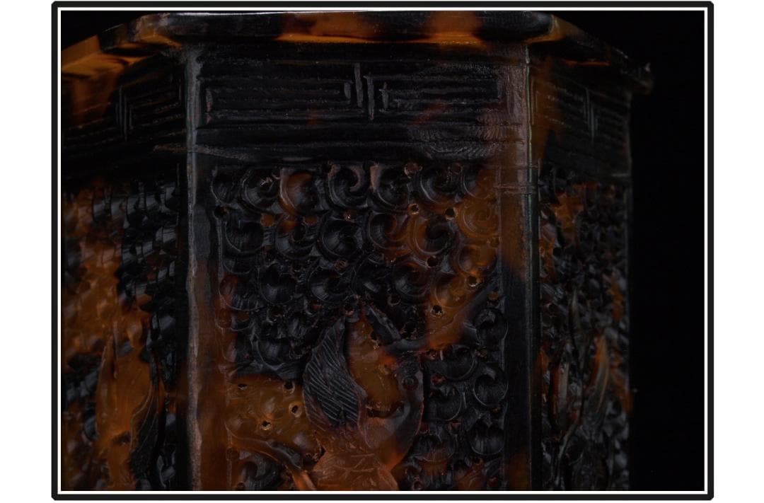 骨董市仕入れ品　中国明時代の珍しい筆箱　 激安骨董品 DE1435B18-4