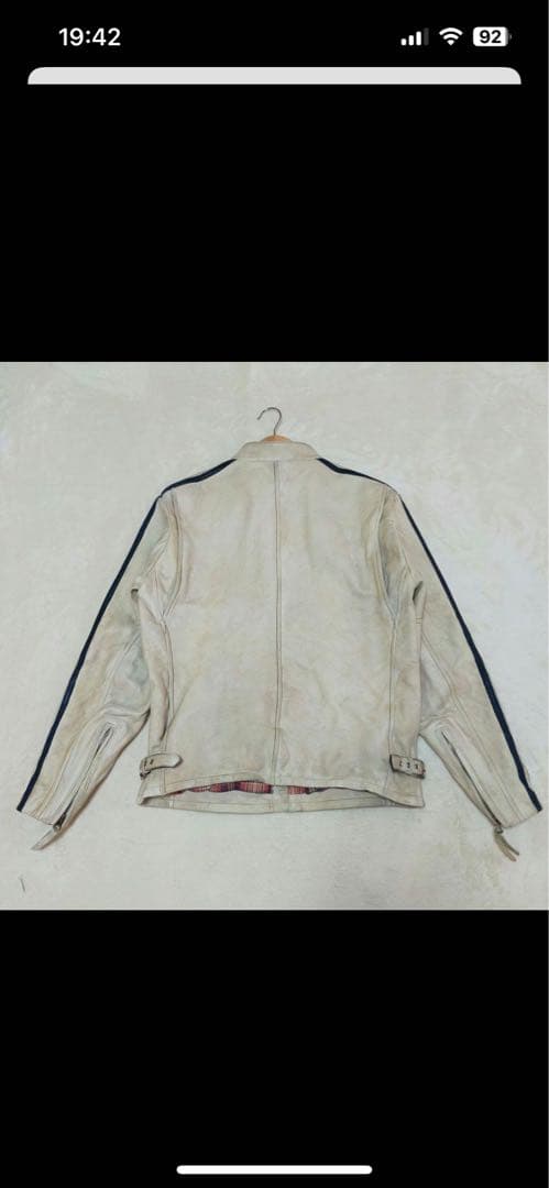 SCHOTT　ショット　L　クラッシックレーサー　シングルライダースジャケット