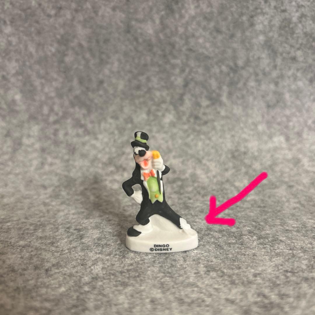 フェーブ　ディズニー陶器つや消し　フランス 9体セット