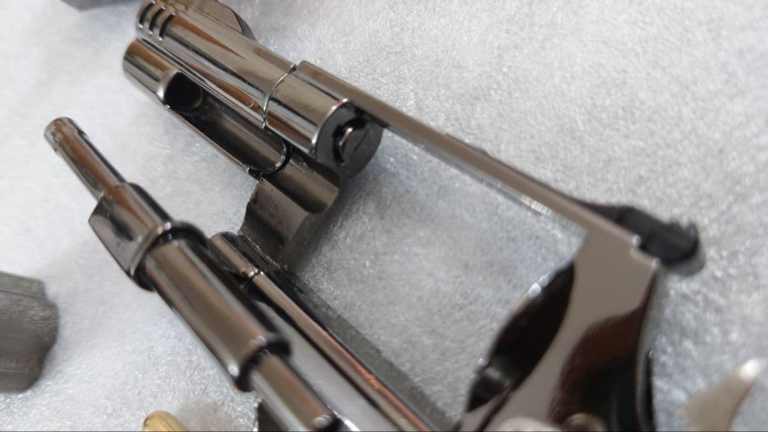 1:2サイズ　ミニチュアガン　S＆W　M500 銃身✕2