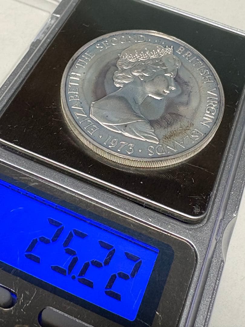 【銀貨保証】極美品　ヴァージン諸島 プルーフ貨幣セット 1ドル銀貨含　SV925