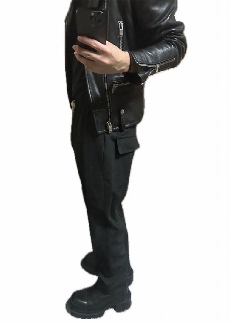 RickOwensリックオウエンス スリムパンツ DRAWSTRINGPANTS