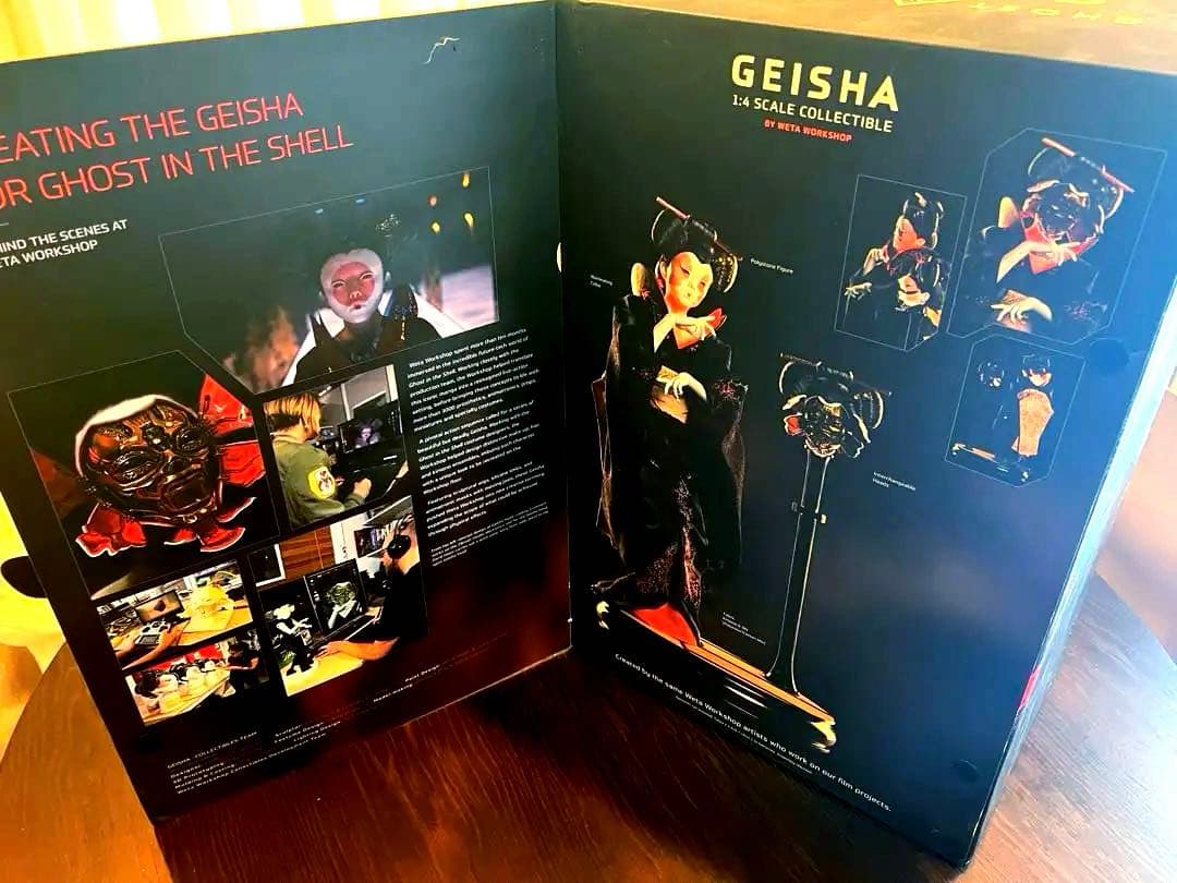 ゴーストインザシェル ゲイシャ 1/4 スタチュー フィギュア 押井守 限定品