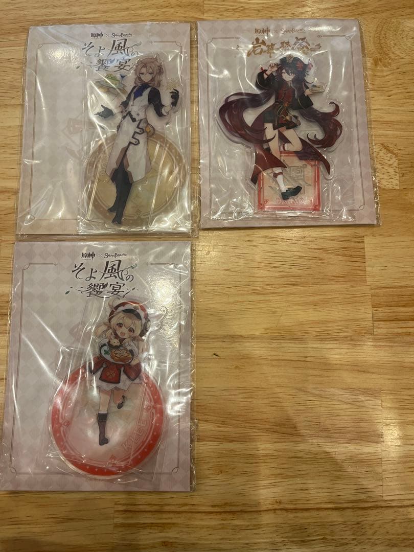 原神 スイパラコラボ まとめ売り モンド 璃月 コースター・缶バッジ・アクスタ等