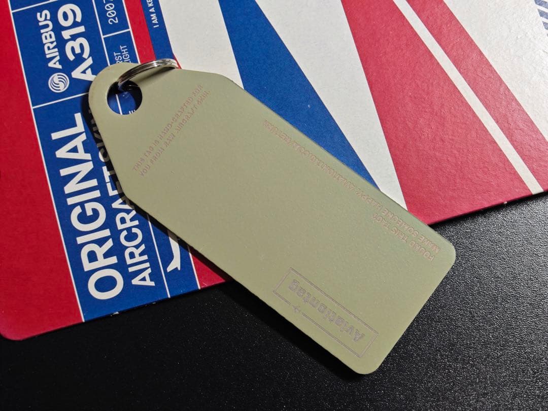 チェコ航空 Aviationtag A319-100 赤色