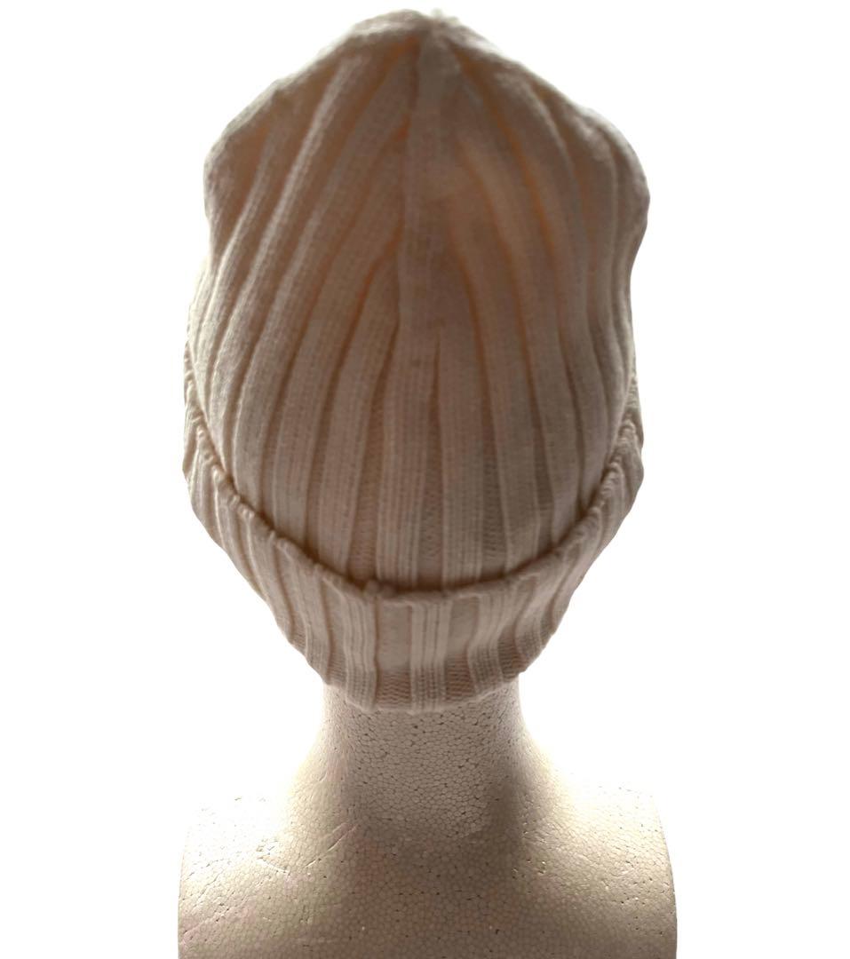 モンクレール ビーニー アイボリー