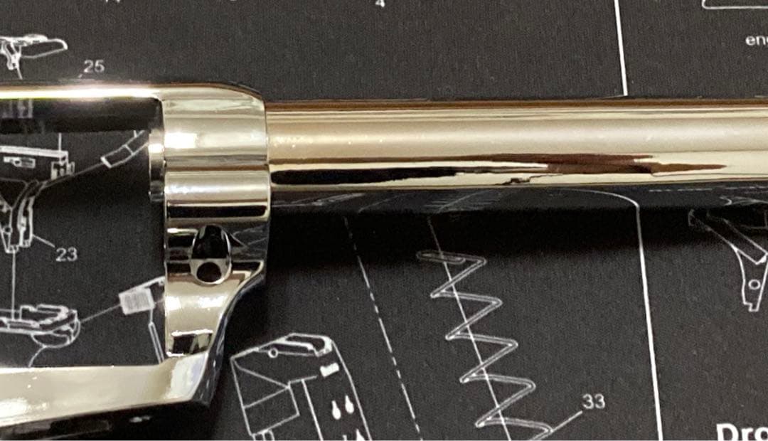 新品 未使用 ハートフォード SAA シルバー アーティラリー バレルフレーム