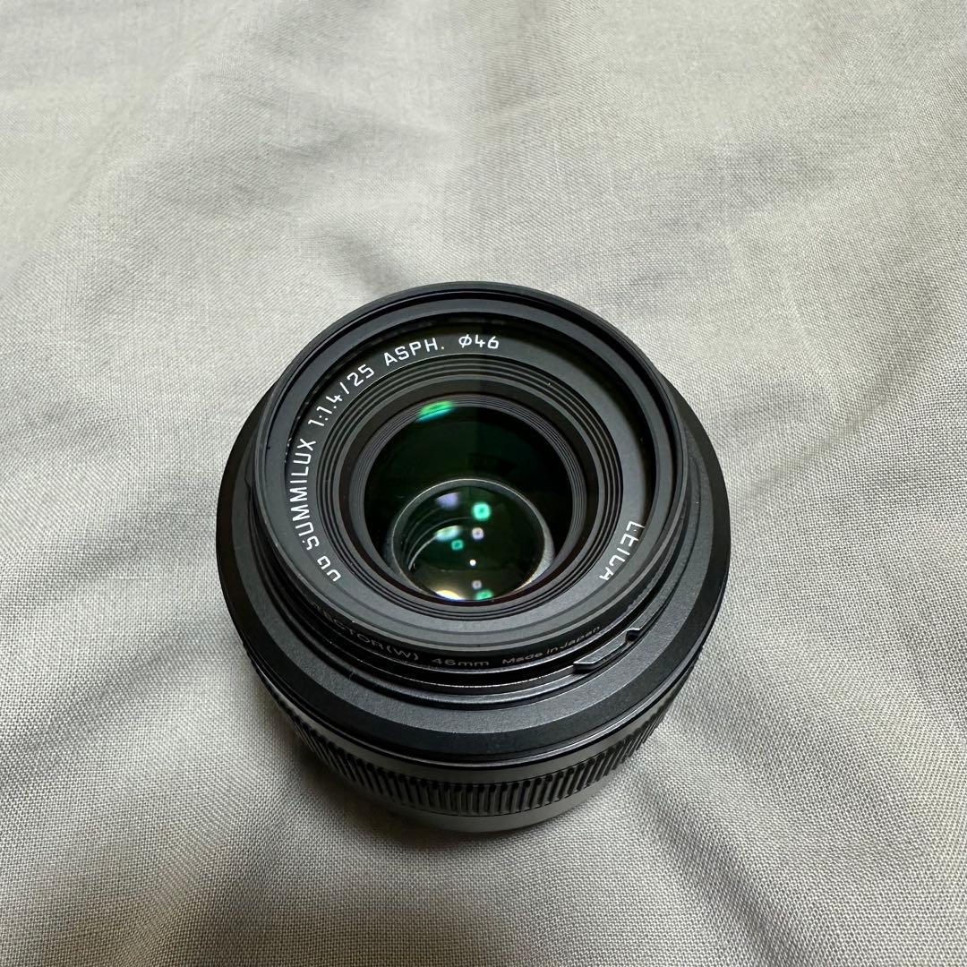 新型　LUMIX G LEICA DG SUMMILUX25mm F1.4 II