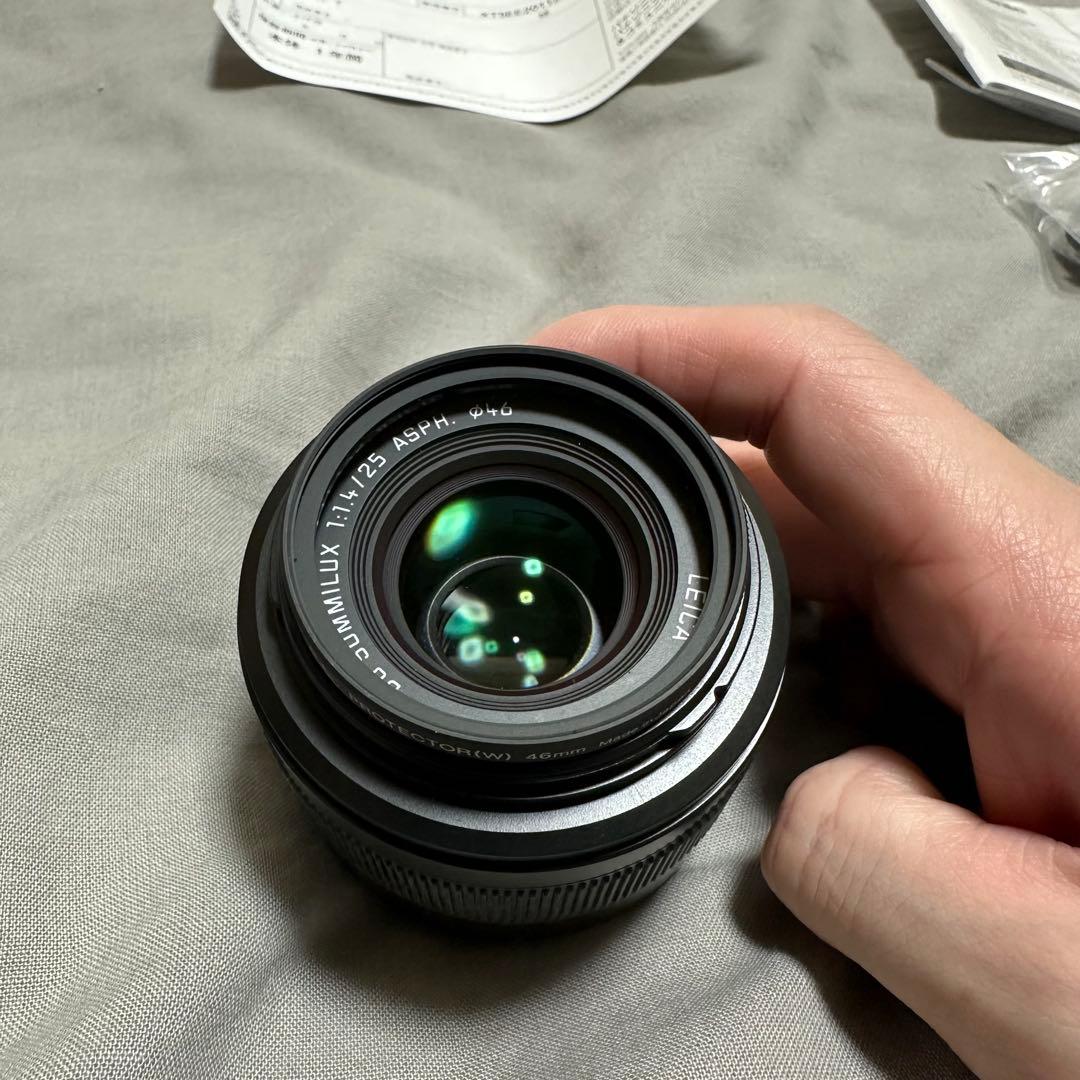 新型　LUMIX G LEICA DG SUMMILUX25mm F1.4 II