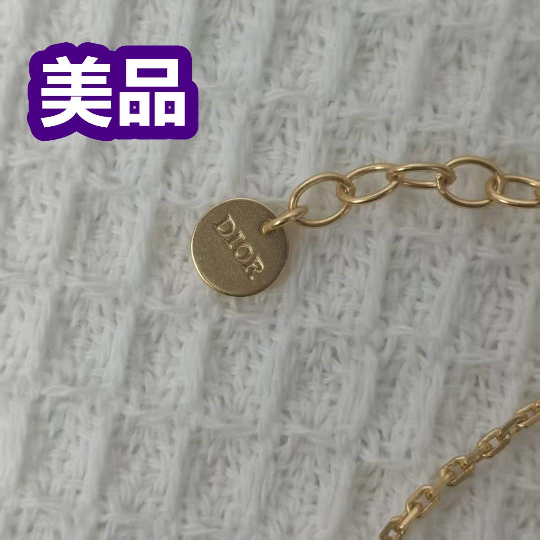 美品 dior ネックレス ハート ディオール