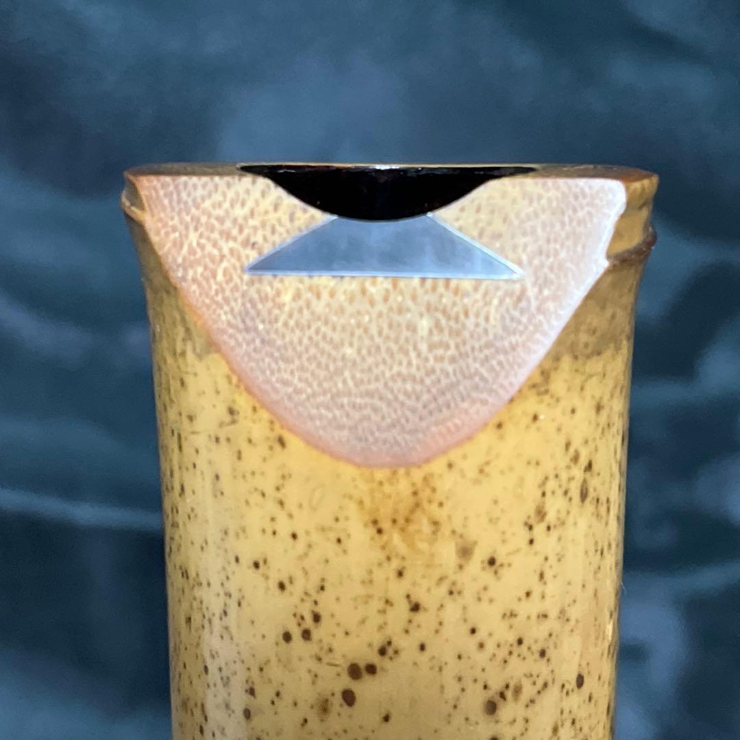 尺八 琴古流 在銘 一尺九寸管 中継ぎ籐巻き銀三線 【音出し確認済み】